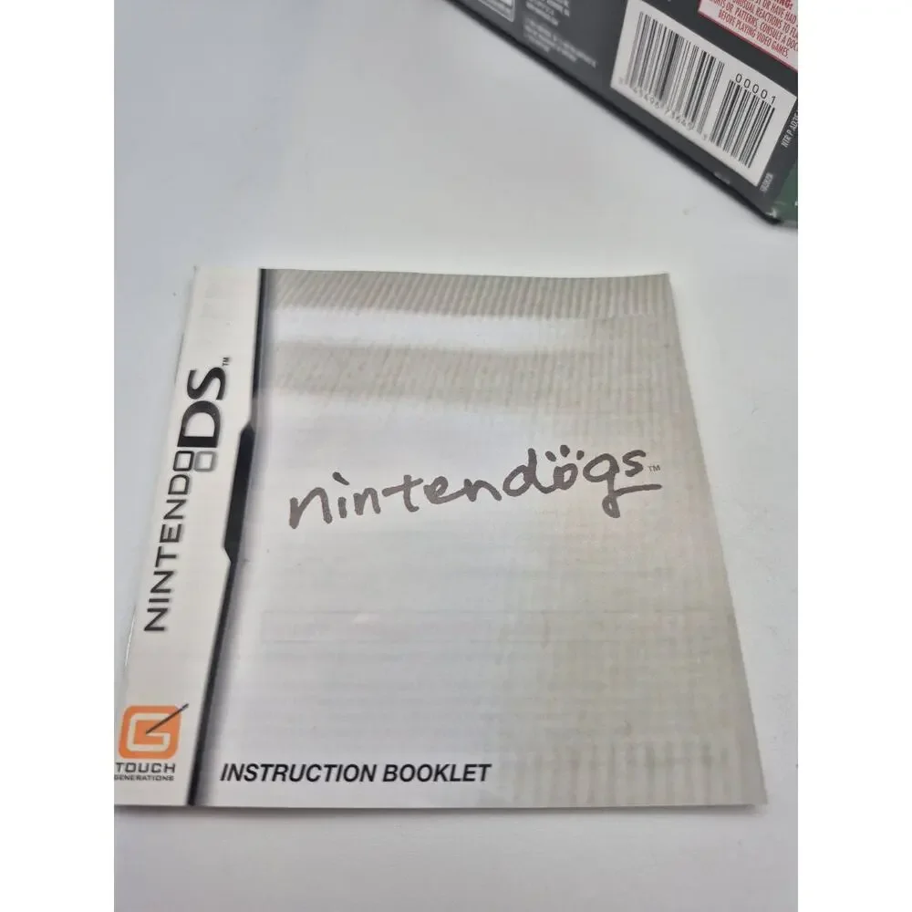 Nintendogs: Lab & Friends (Nintendo DS, 2005) CIB Complete Tested Working